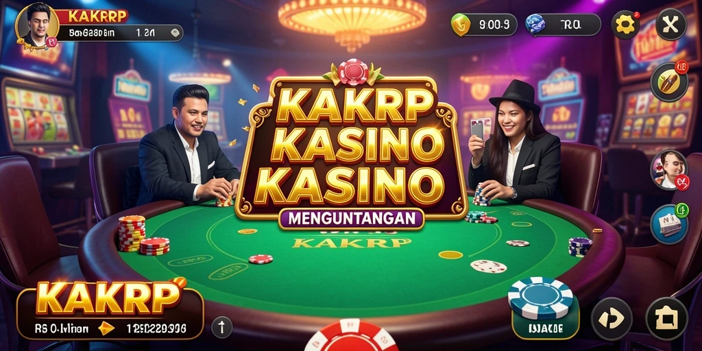 Tampilan gameplay Kasino yang menegangkan dan menyenangkan dalam KAKRP.