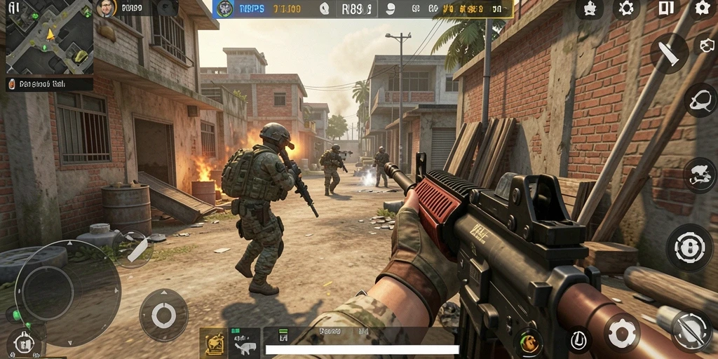 Gameplay RR89 dengan aksi menegangkan dan grafis yang mengesankan.
