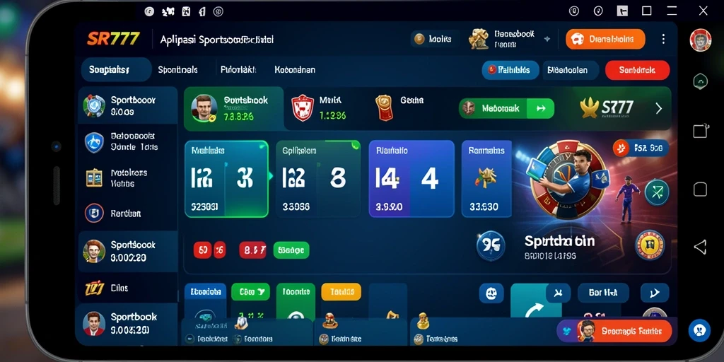Tampilan gameplay aplikasi SR777 yang menarik dan mudah digunakan.