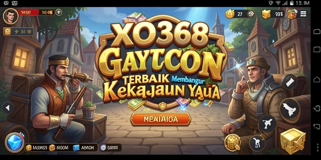 Tangkapan layar XO368 yang menunjukkan aktivitas pembangunan bisnis yang menarik.